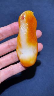 和田玉籽料 手把件